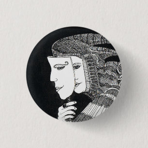 masker 3 Cm Ronde badge Ronde Button 3,2 Cm