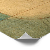 Masker of Fear, 1932, door Paul Klee Poster (Hoek)