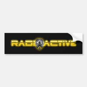 Masker Radioactief V2 Bumpersticker