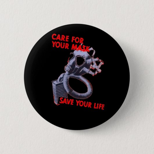 MASKER RONDE BUTTON 5,7 CM (Voorkant)