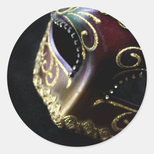 Masker Ronde Sticker (Voorkant)