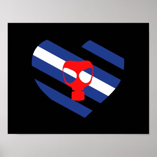 Masker trots poster (Voorkant)