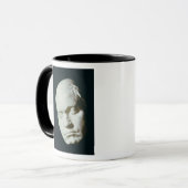 Masker van Beethoven, uit het leven genomen op de  Mok (Voorkant links)