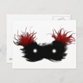 Masker van de fantoomarm briefkaart (Voorkant / Achterkant)