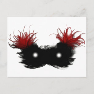 Masker van de fantoomarm briefkaart