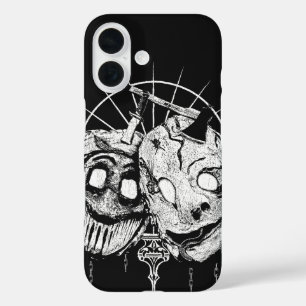 Masker van Pijn Occulte Streetwear iPhone 16 Hoesje