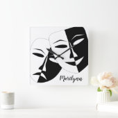 Masker Vierkante Klok (Huis)