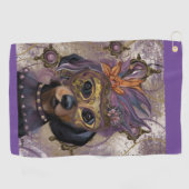 MASKERADE DOXIE ART GOLFHANDDOEK (Horizontaal)