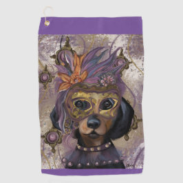 MASKERADE DOXIE ART GOLFHANDDOEK