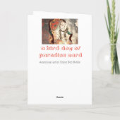 Maskerade een uitnodiging die geschikt is voor elk (Achterkant)