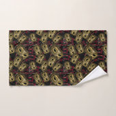 MASKERADE KUNST BAD HANDDOEK (Handdoek)