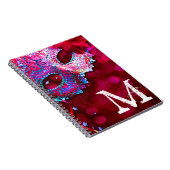 Maskerade Mask Kostuum Monogram Initiaal Notitiebo Notitieboek (Rechterzijde)