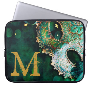 Maskerade Masker Kostuum Monogram 15" Laptop Hoesj Sleeve