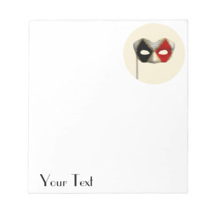 Maskerade Masker Notitieblok