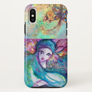 MASKERADE/MASKJE IN BLAUW iPhone XS HOESJE