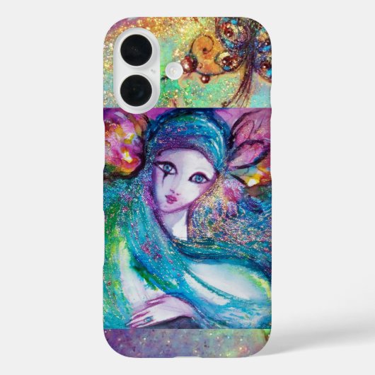 MASKERADE/MASKJE IN BLAUW Case-Mate iPhone CASE (Achterkant)