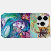 MASKERADE/MASKJE IN BLAUW Case-Mate iPhone CASE (Achterkant (horizontaal))