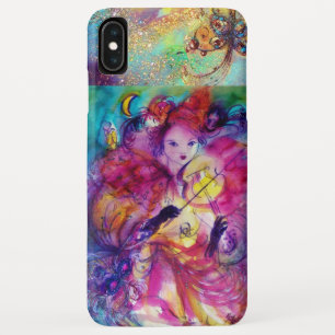 MASKERADE NACHT VIOLIST ,OWL Venetiaanse Carnaval iPhone XS Max Hoesje