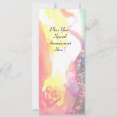 MASKERADE PARTIJ, Mardi Gras Maskers, Dance, Muzie Kaart (Achterkant)