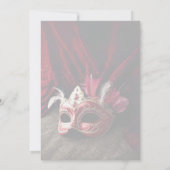 Maskerade Uitnodiging (Achterkant)