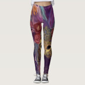 MASKERADE VENETIË KUNST LEGGINGS (Voorkant)