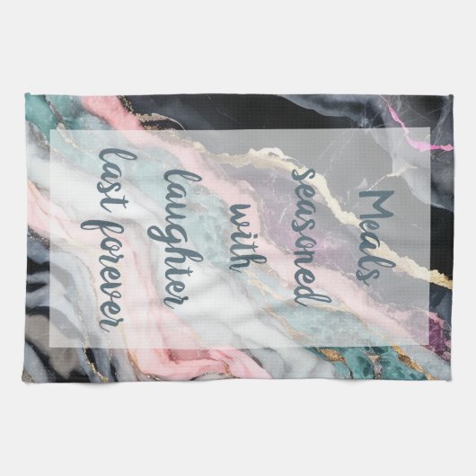 Maskerade - Wit Theedoek (Horizontaal)