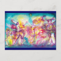 MASKERBAL, Mardi Gras-maskers, Dans, Muziek