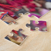 Maskerdansuitvoering op het Tshechu-festival 3 Legpuzzel (Zijkant)