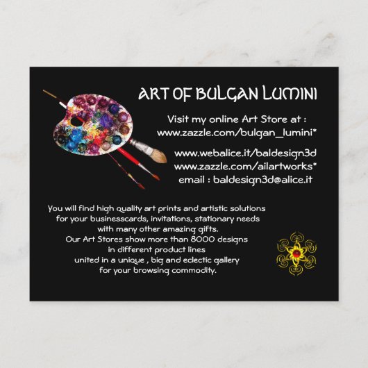 MASKEREN IN ROOD UITNODIGING BRIEFKAART (Achterkant)