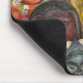 Maskers in Boudhanath Muismat (Hoek)