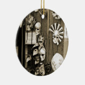 Maskers in Veneza Keramisch Ornament (Rechts)