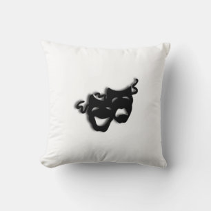 Maskers voor komedie en tragedie-theater kussen