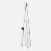 Maskers voor komedie en tragedie-theater stropdas (Achterkant)