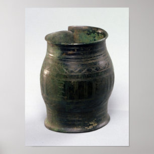 Maskervormige armband, Hallstatt Culture Poster