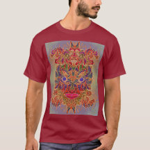 Maskyrinthe : T-shirt de la cigogne