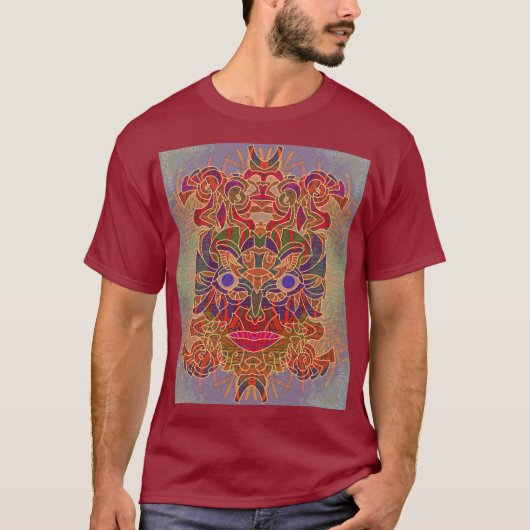 Maskyrinthe : T-shirt de la cigogne (Devant)