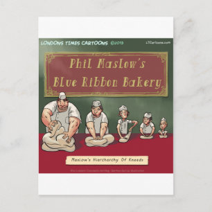 Maslows Hiërarchie van Behoeften Briefkaart