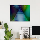 Maslow's hiërarchie van behoeften poster (Thuiskantoor)