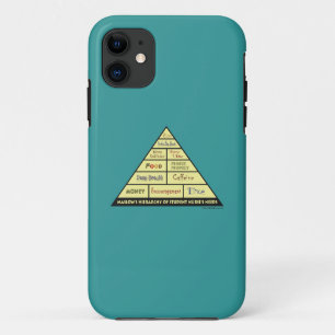 Maslows Hierarcy of Student Nurse Needs iPhone 11 Hoesje