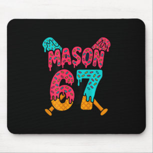 Mason 67 Grappig Ijsje Drip Verkoop Meme Design 1 Muismat