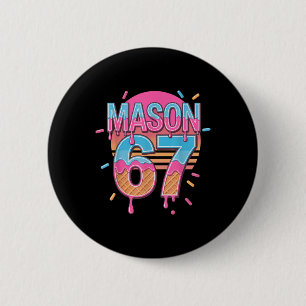 Mason 67 Meme Ijs Bysebyll Drip  Ronde Button 5,7 Cm