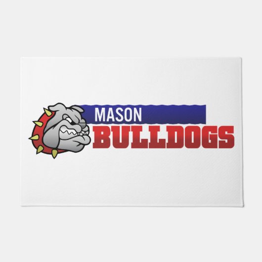 Mason Bulldogs #3 Deurmat (Voorkant)