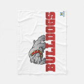 Mason Bulldogs #8 Fleece Deken (Voorkant)