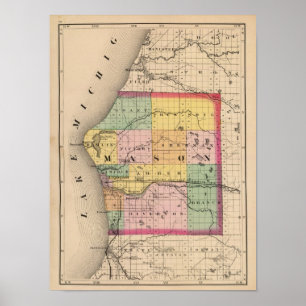Mason County, Michigan Poster