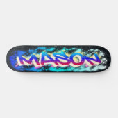 MASON Customisé Graffiti Skateboard (Horz)