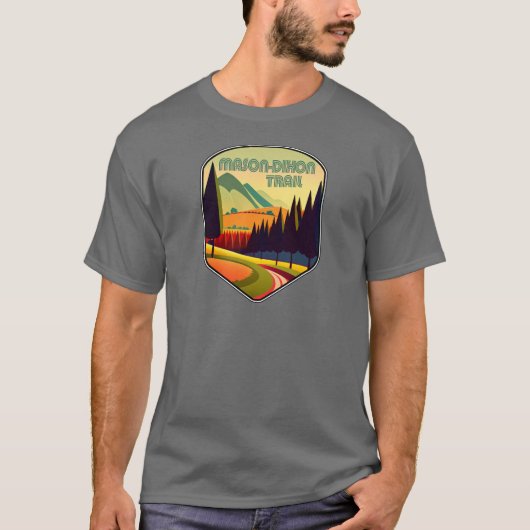 Mason-Dixon Trail Colors T-shirt (Voorkant)