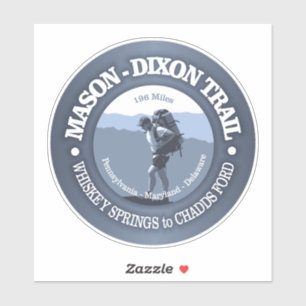 Mason-Dixson Trail (BG) Sticker