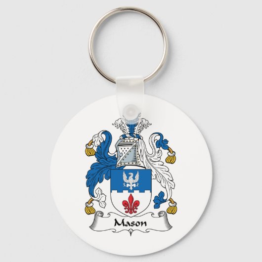 Mason Family Crest Sleutelhanger (Voorkant)