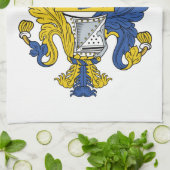 Mason Family Crest Theedoek (Gevouwen)