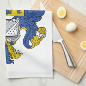 Mason Family Crest Theedoek (Quarter Fold)